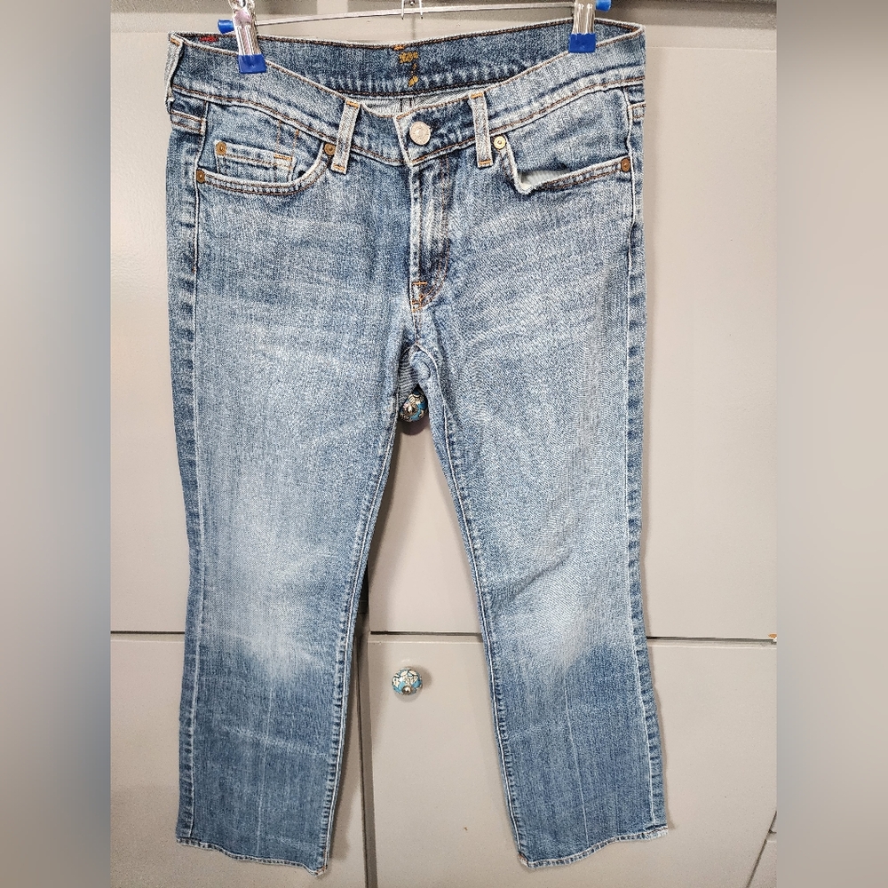 7 For All Mankind Light Blue Jeans